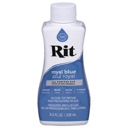 Rit Royal Blue Number 29 Liquid Fabric Dye - 8 Fz