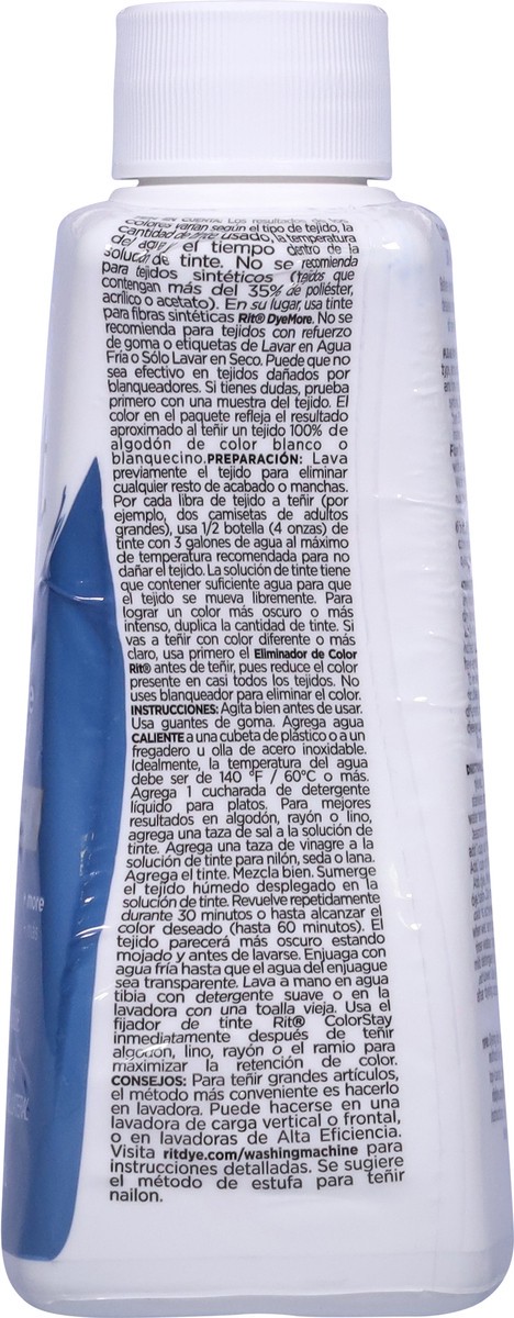 slide 9 of 11, Rit Royal Blue Number 29 Liquid Fabric Dye - 8 Fz, 8 fl oz