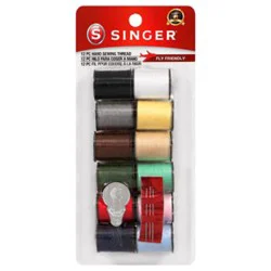 Singer Astd Dark Thread - 12 Ct