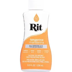 Rit Dye Liquid Tangerine - 8 Fz