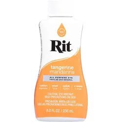Rit Dye Liquid Tangerine - 8 Fz