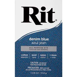 Rit Denim Blue Number 36 Powder Fabric Dye - 1.125 Oz