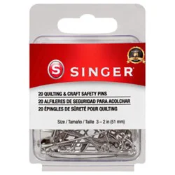 Singer Safety Pins Quilting & Craft - 20 Ct