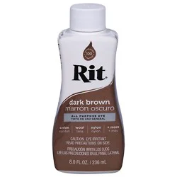 Rit Dark Brown Number 25 Liquid Fabric Dye - 8 Fz