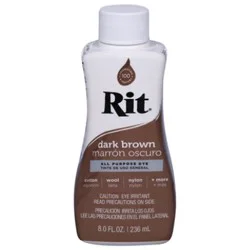Rit Dark Brown Number 25 Liquid Fabric Dye - 8 Fz