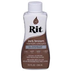 Rit Dark Brown Number 25 Liquid Fabric Dye - 8 Fz
