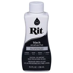 Rit Black Number 15 Liquid Fabric Dye - 8 Fz