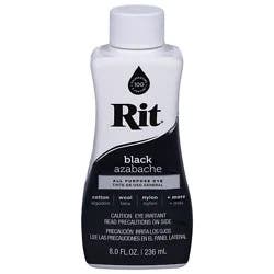 Rit Black Number 15 Liquid Fabric Dye - 8 Fz
