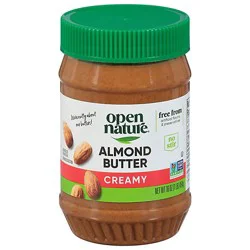 Open Nature Almond Butter Creamy No Stir - 16 Oz