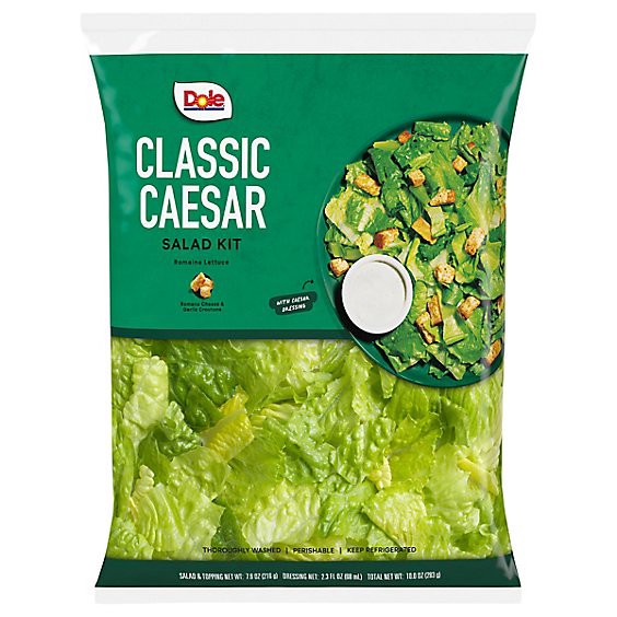 slide 1 of 9, Dole Caesar Salad Kit - Ea, 10 oz