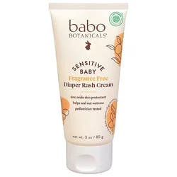 Babo Botanicals Sen Bby Ff Zinc Dper Crm - 3 Oz