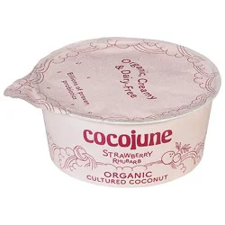 Cocojune Org Strwbry Rhbrb Yogurt - 4 Oz