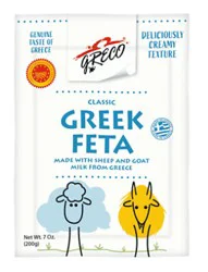 Greco Feta Chunk Regular - 7 Oz