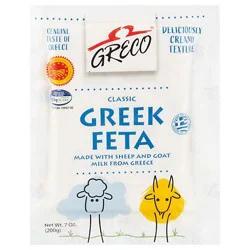 Greco Feta Chunk Regular - 7 Oz