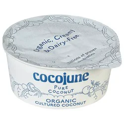 Cocojune Org Pure Coconut Yogurt - 4 Oz