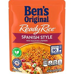 Ben's Original Ready Spanish Style Rice With Tomatoes And Peppers Pouch - 8.8 Oz