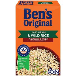 Ben's Original Original Recipe Long Grain And Wild Rice With Herbs And Seasonings Pouch - 6 Oz