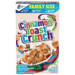 Cinnamon Toast Crunch Cereal Family Size - 18.8 Oz