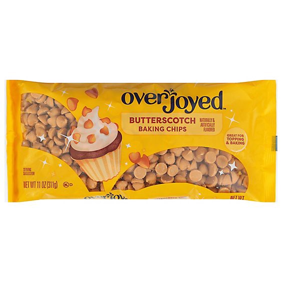 slide 1 of 1, Overjoyed/signature Reserve Baking Chips Butterscotch - 11 Oz, 11 oz