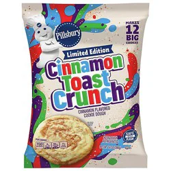 Pillsbury Ready To Bake Cinnamon Toast Crunch Cookie Dough 12 Count - 14 Oz