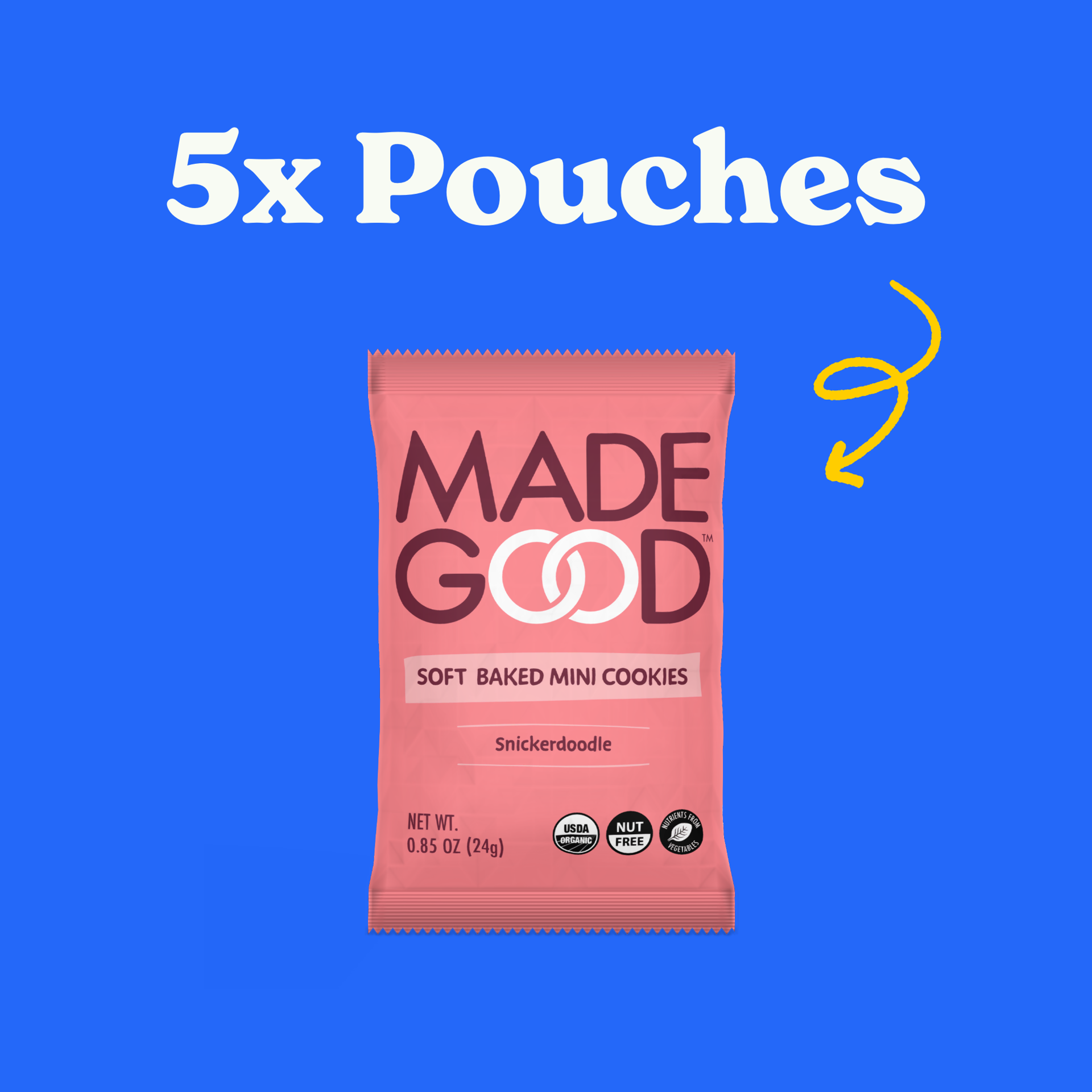 slide 2 of 3, Madegood Mini Snickerdoodle Cookie - 4.25 Oz, 4.25 oz