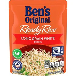 Ben's Original Ready Long Grain White Rice Pouch - 8.8 Oz