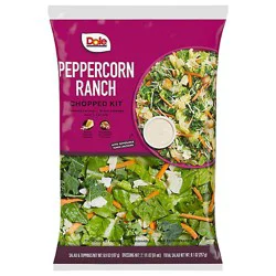 Dole Salad Chopped Peppercorn Ranch - 9.1 Oz
