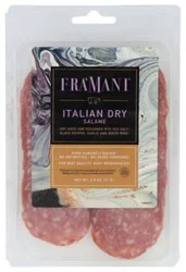 Fra Mani Salame Italian Dry Sliced - 3 Oz