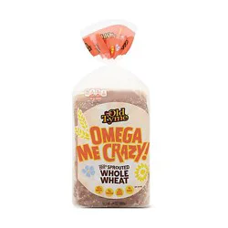 Old Tyme Omega Me Crazy 100% Sprouted Whole Wheat Bread 24 Oz - 24 Oz