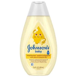 Johnsons Head-To-Toe Baby Wash & Shampoo - 13.6 Fl. Oz.