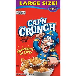 Quaker Capn Crunch Cereal - 18 Oz