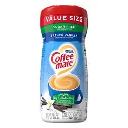 Nestle Coffee Mate Sugar Free French Vanilla Powder Coffee Creamer