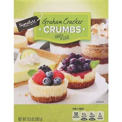Signature Select Crumbs Graham Cracker - 13.5 Oz