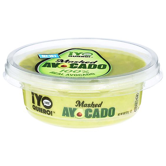 slide 1 of 1, Yo Quiero Avocado Mashed - 8 Oz, 8 oz