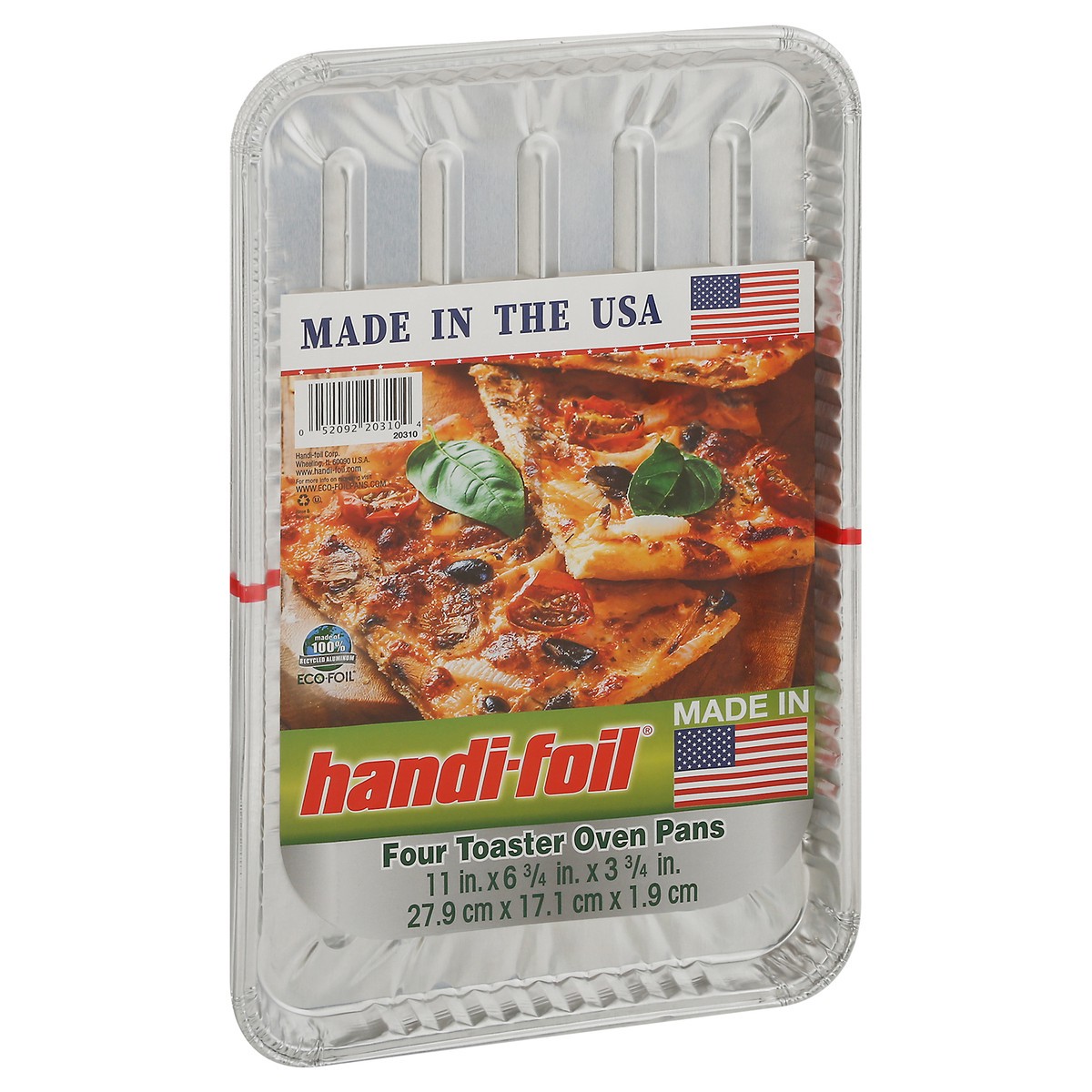 slide 6 of 9, Handi Foil Toaster Oven Pan 4pk - 4 Ct, 4 ct