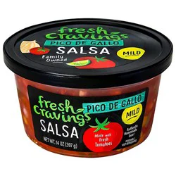 Fresh Cravings Salsa Mild Pico De Gallo - 14 Oz