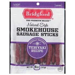 Bridgford Teriyaki Style Smokehouse Sausage Sticks - 5 Oz