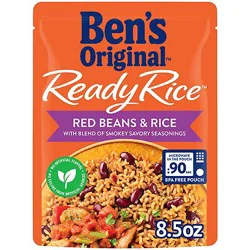 Ben's Original Ready Red Beans And Rice With Smokey Savory Seasonings Pouch - 8.5 Oz