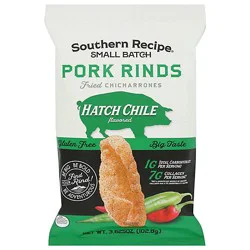 Southern Recipe Small Batch Hatch Chili Pork Rinds - 3.625 Oz