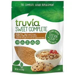 Truvia Sweet Complete Brown Sweetener From The Stevia Leaf Bag - 14 Oz