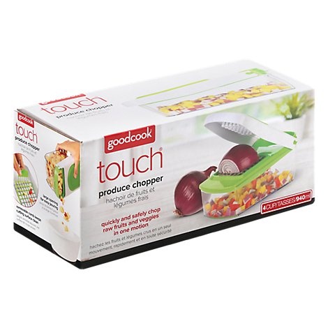slide 1 of 1, Gc Touch Produce Chopper - Ea, 1 ct