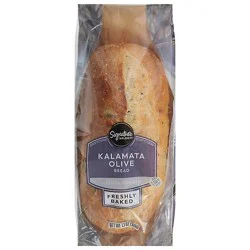 Signature Select Artisan Bread Kalamata Olive - 13 Oz