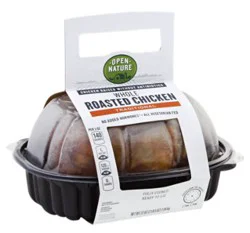 Open Nature Traditional Whole Chicken Hot - Each