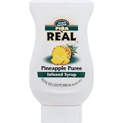 Real Pineapple Puree Infused Syrup - 16.9 Oz