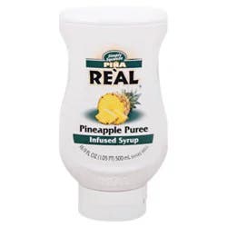 Real Pineapple Puree Infused Syrup - 16.9 Oz