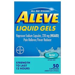 Aleve Liquid Gels 2dz - 50 Ct