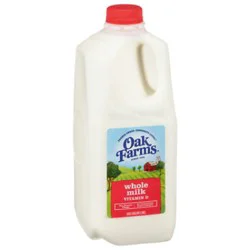 Oak Farms Whole Milk - 0.5 Gallon