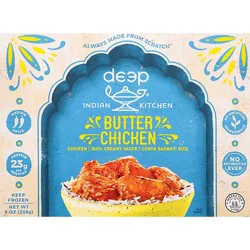 Deep Indian Kitchen Butter Chkn W Rice - 9 Oz