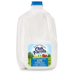 Oak Farms 2% Reduced Fat With Vitamin A And D Milk Jug - 1 Gallon