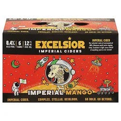 Schilling Imperial Apple Cider With Mango In Cans - 6-12 Fz
